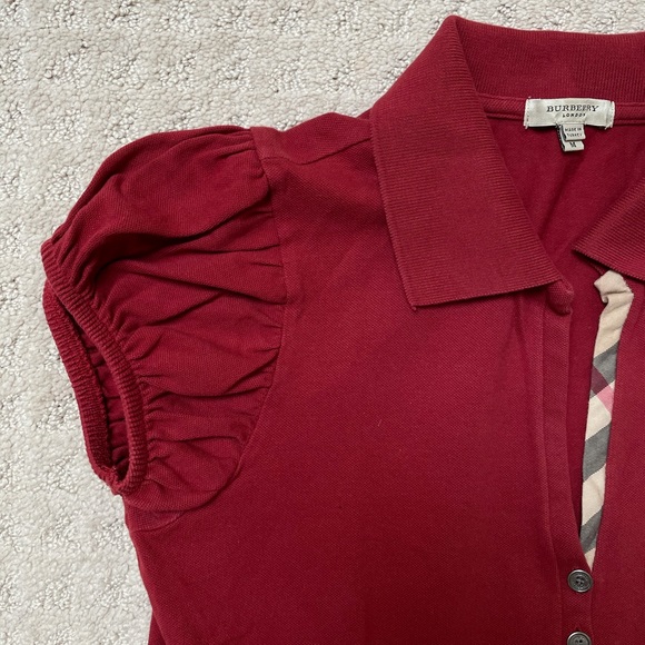 Burberry Brit Ruched Polo (authentic) - Picture 3 of 5